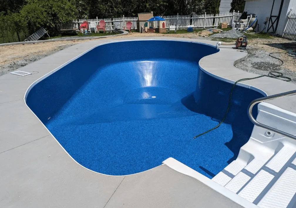 pool-liner-rebuild-with-broom-finished-concrete-Watervliet-NY