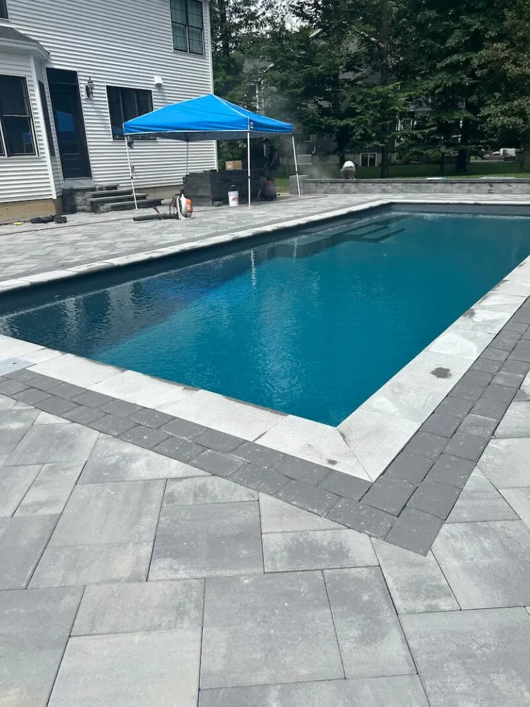 new-pool-installation-in-Delmar-Celebration-40-pool-in-storm-gray