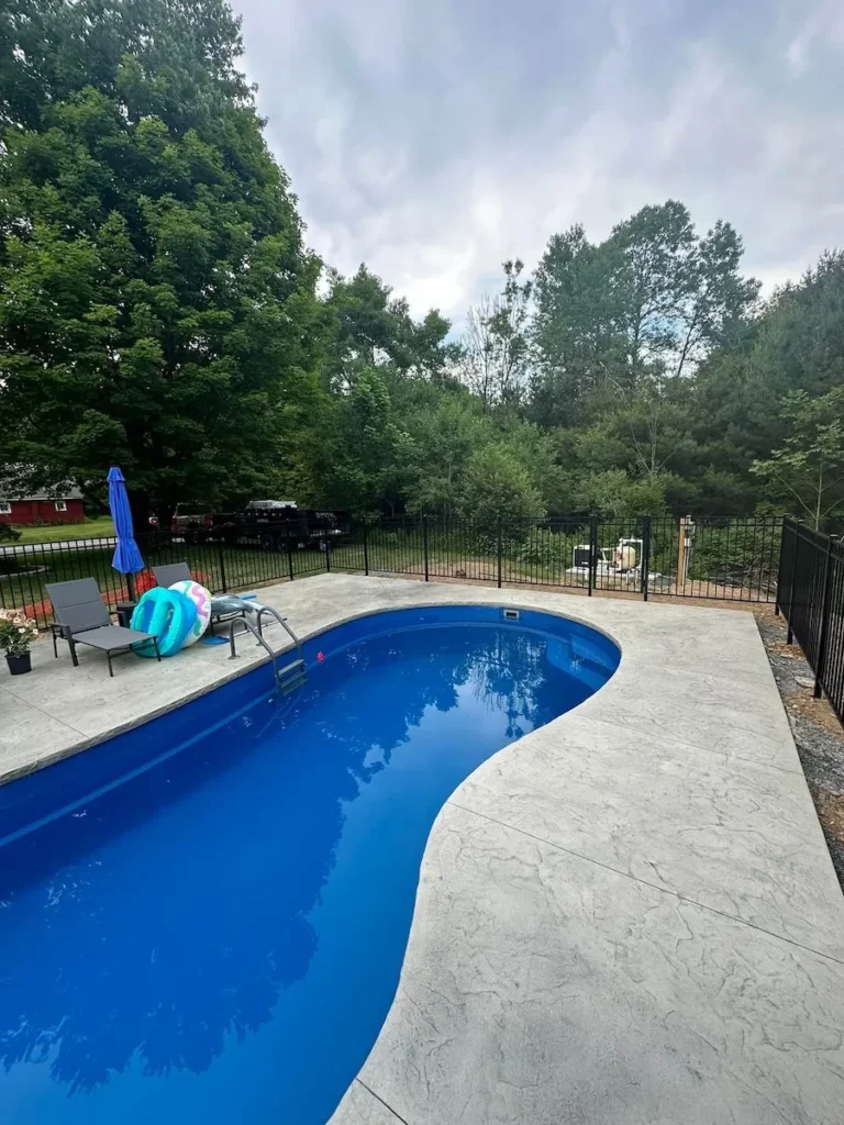 new pool installation in Guilderland NY